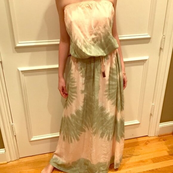 Gypsy 05 tie dye silk maxi dress XS - Picture 1 of 15